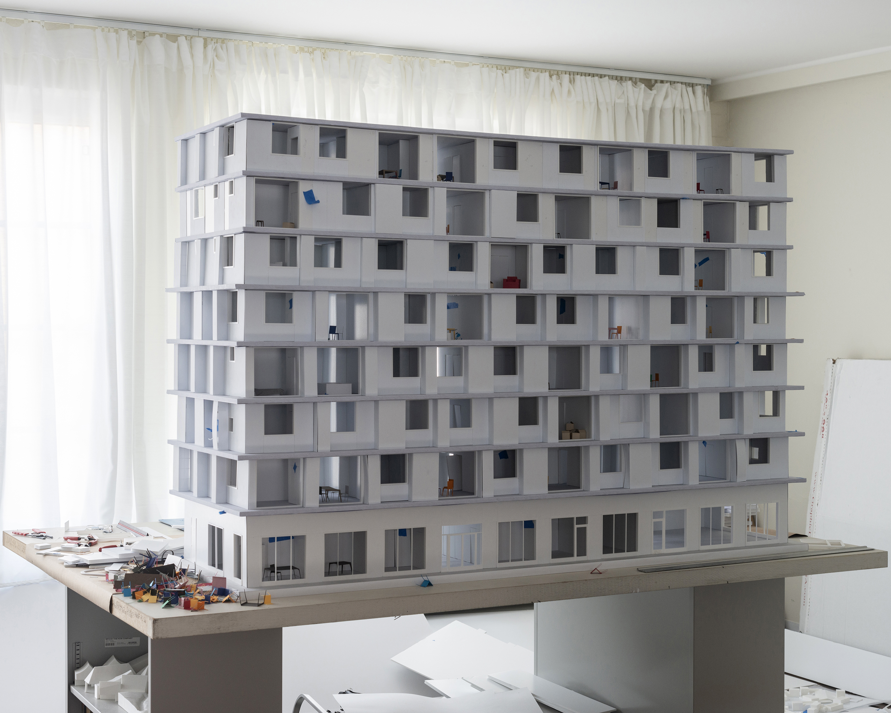 architecture model of building