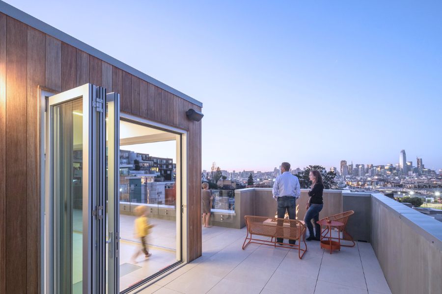 19th Street rooftop house