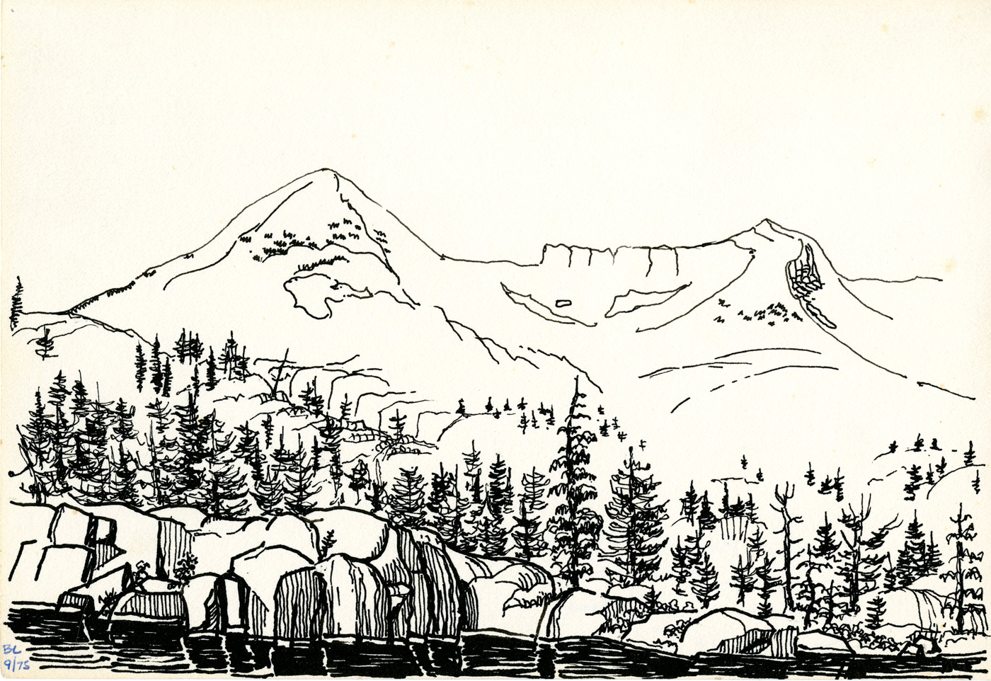 landscape sketch