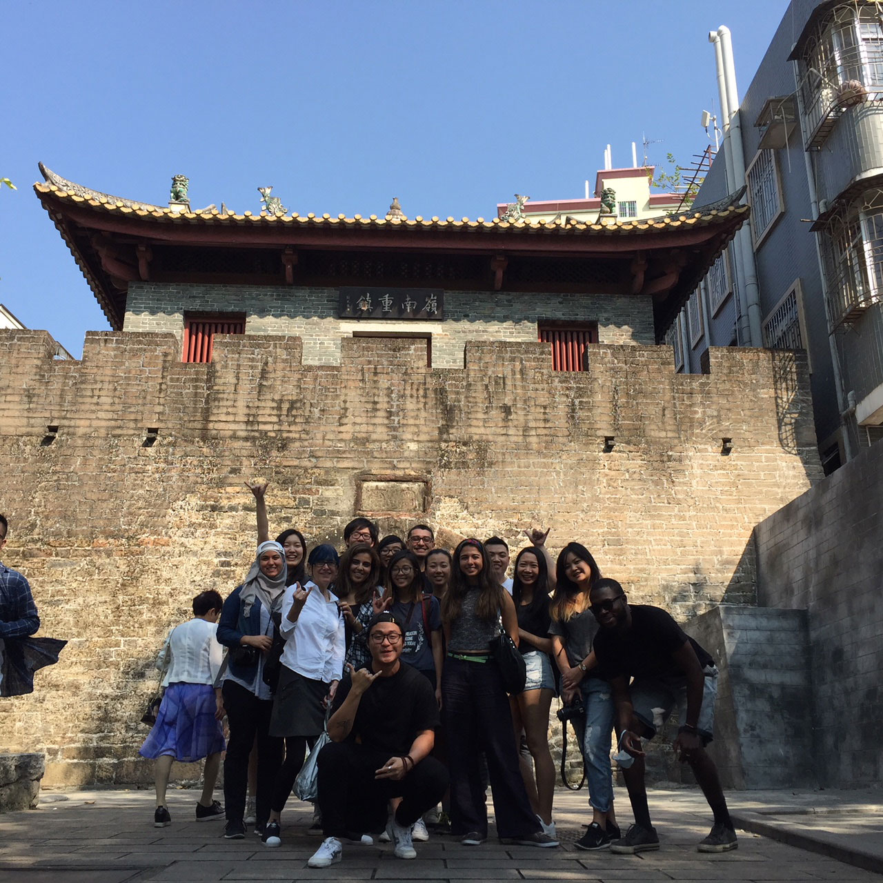 Fall 2017 – A100C Students in China