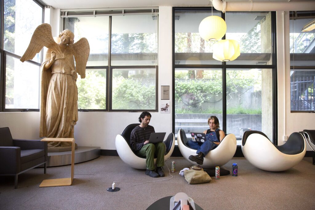 students sitting in chairs