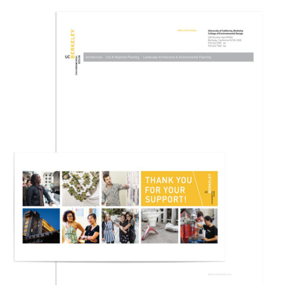 letterhead and annual report