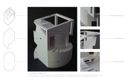 Photo of model, plus detail photos and explanatory drawings