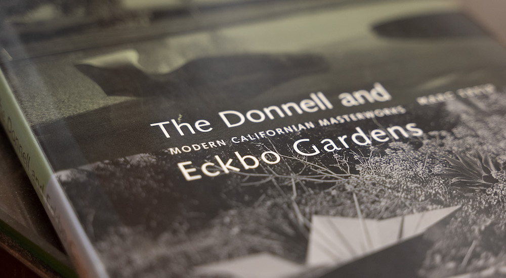 Donnell and Eckbo book on display