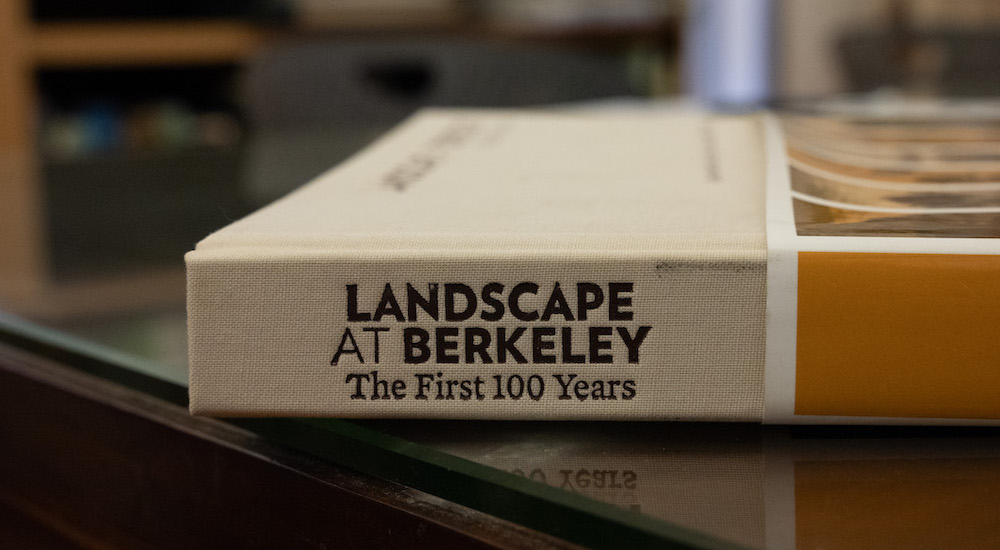 Landscape at Berkeley book on display