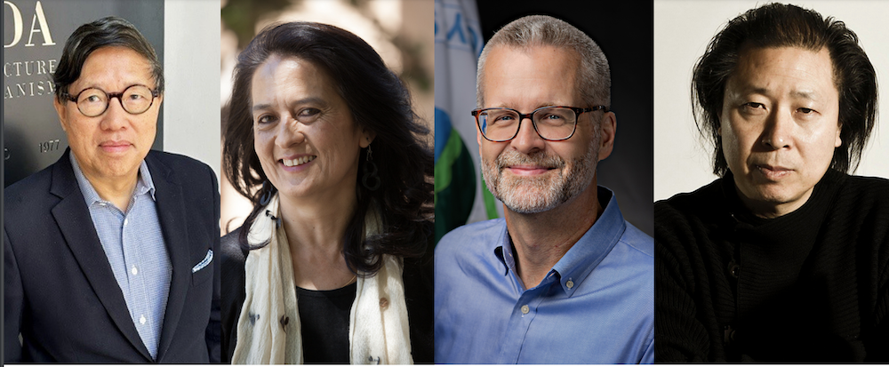 Headshots of 4 winners of distinguished alumni awards