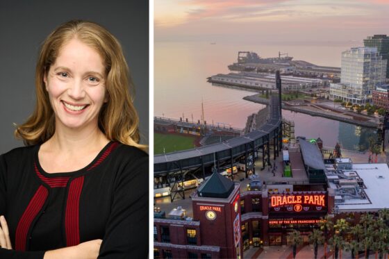 fran weld and san francisco giants stadium