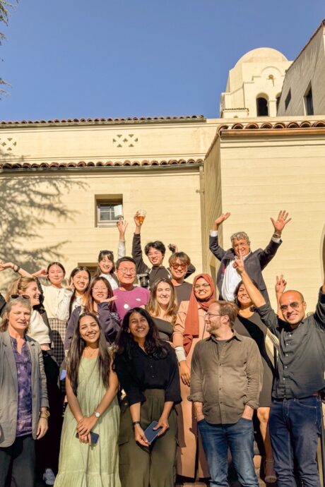 Master of Urban Design Students smiling in group photo