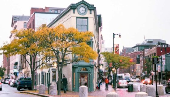 Portland street scene