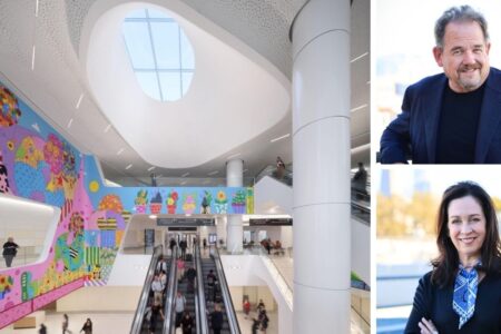 San Francisco Airport Terminal 1, Byron Kuth and Liz Ranieri
